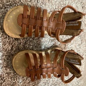 Brown sandals